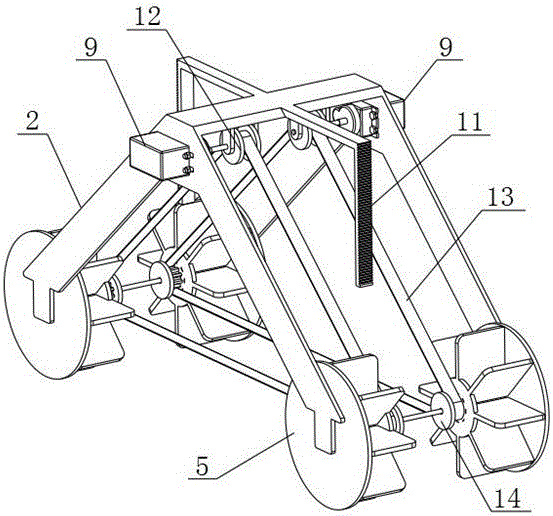 Amphibious multi-environment operation robot