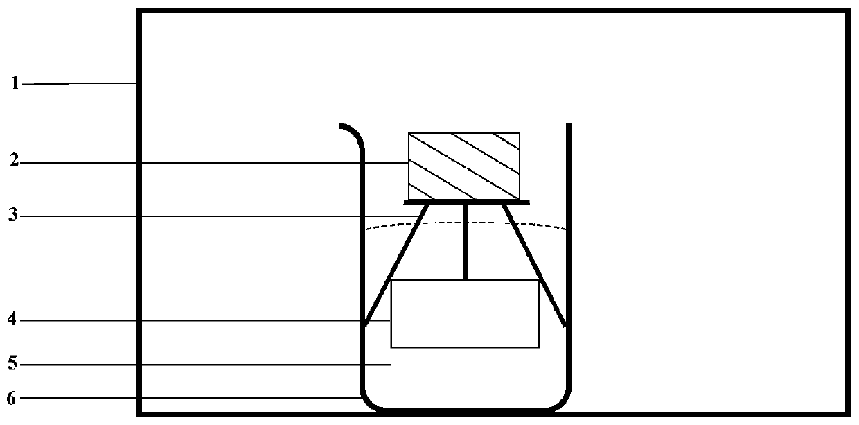 A preparation method of large-density anisotropic conductive metallized wood