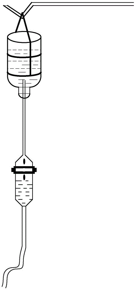 Mini infrared photoelectric intravenous drip alarm device capable of displaying intravenous drip speed