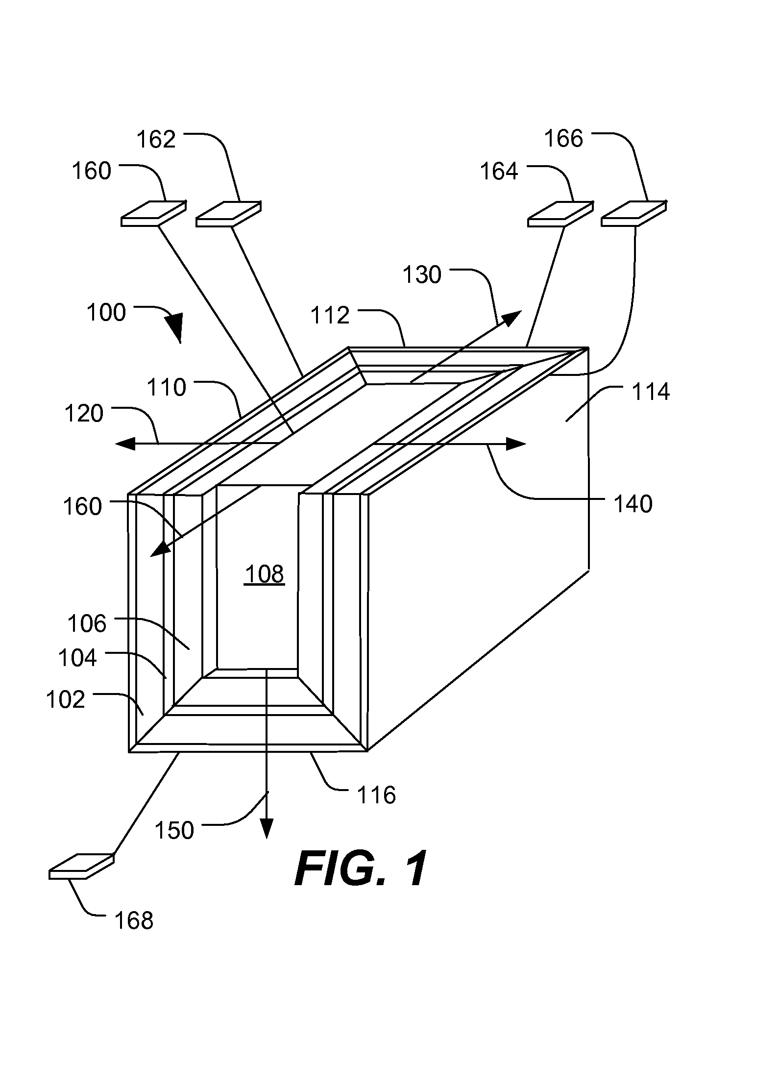 Magnetic tunnel junction cell including multiple vertical magnetic domains