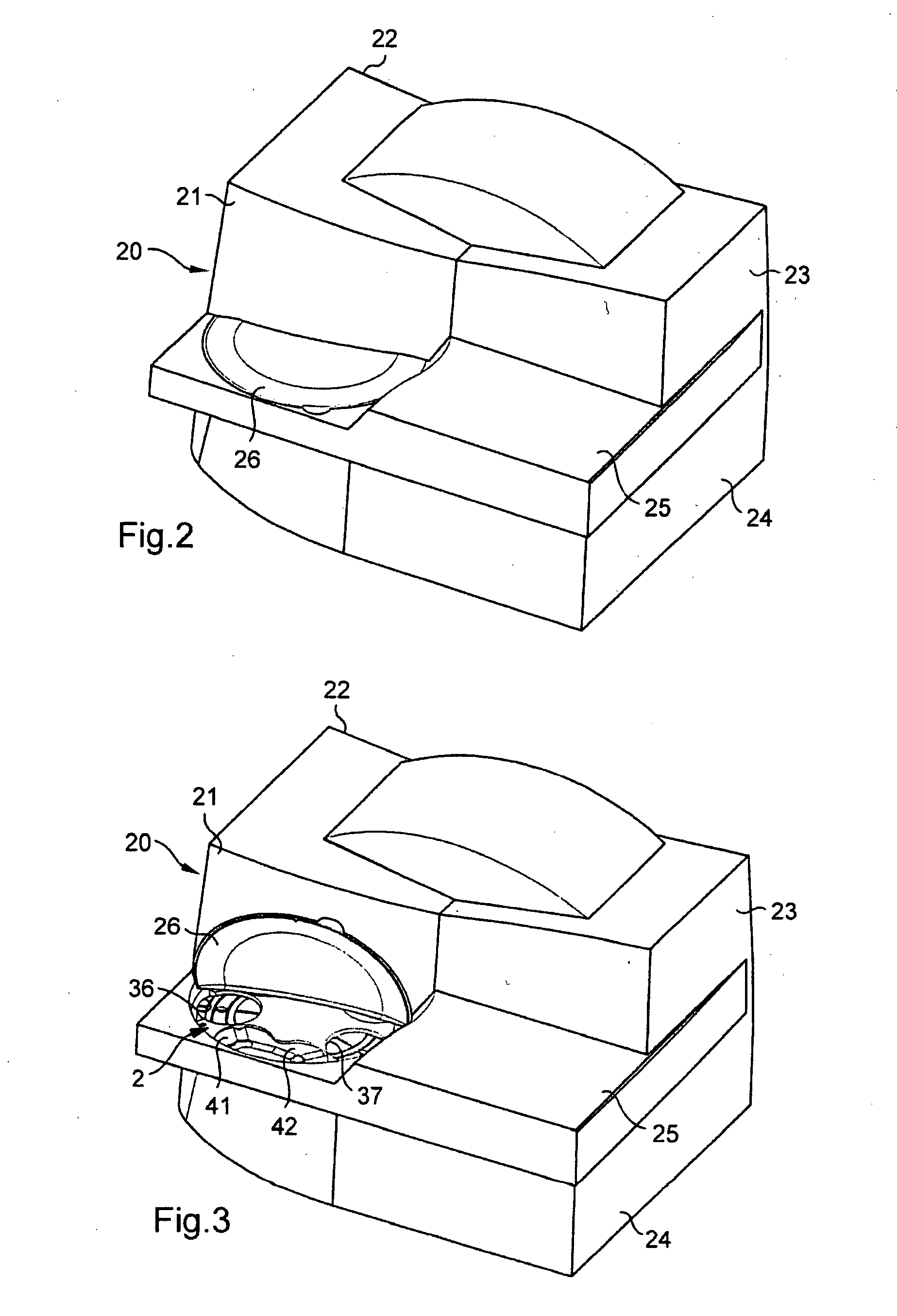 Method and a device for measuring the power of an ophthalmic lens by combined feeling and contactless overall measurement