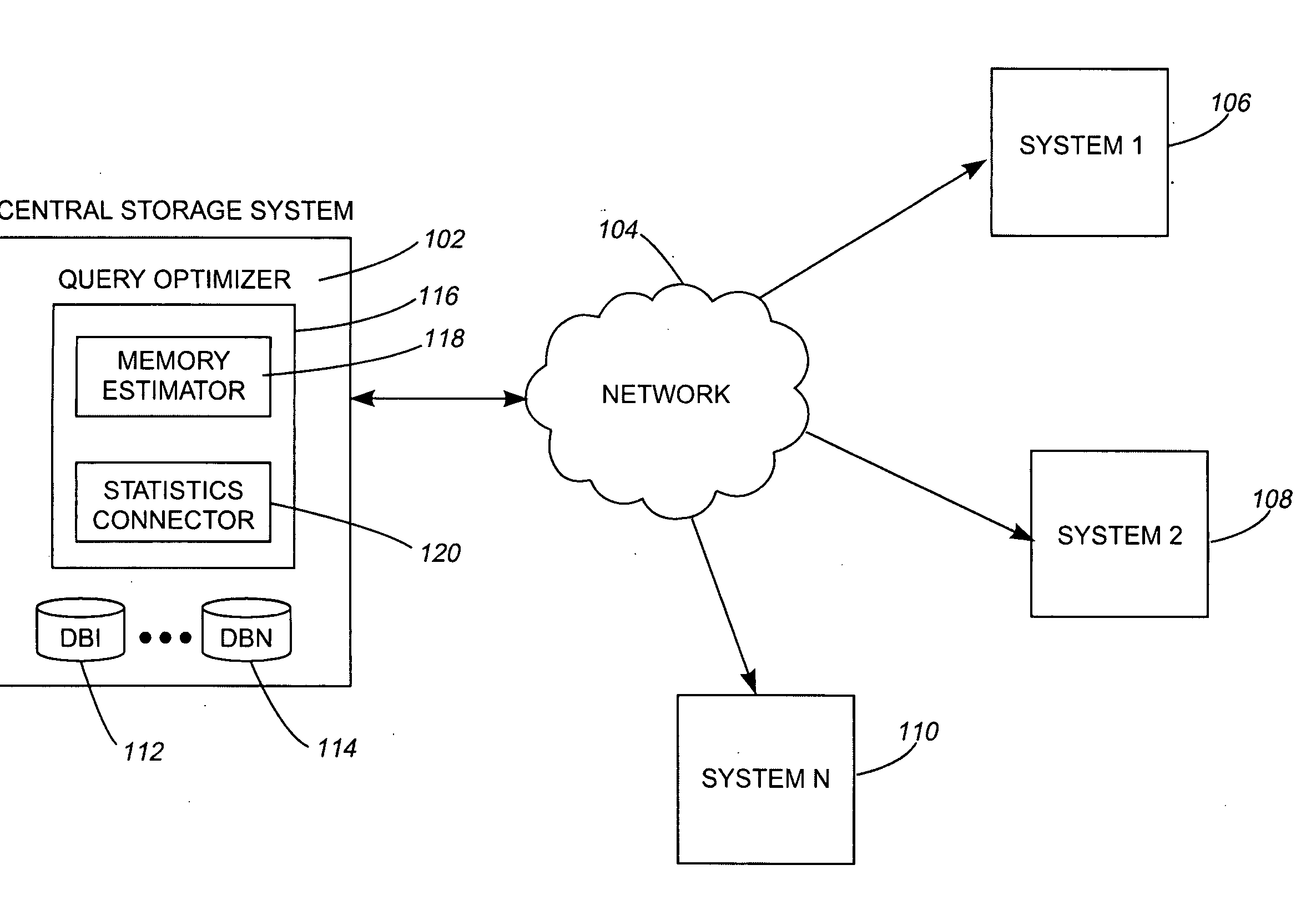 Statistics collection using path-identifiers for relational databases