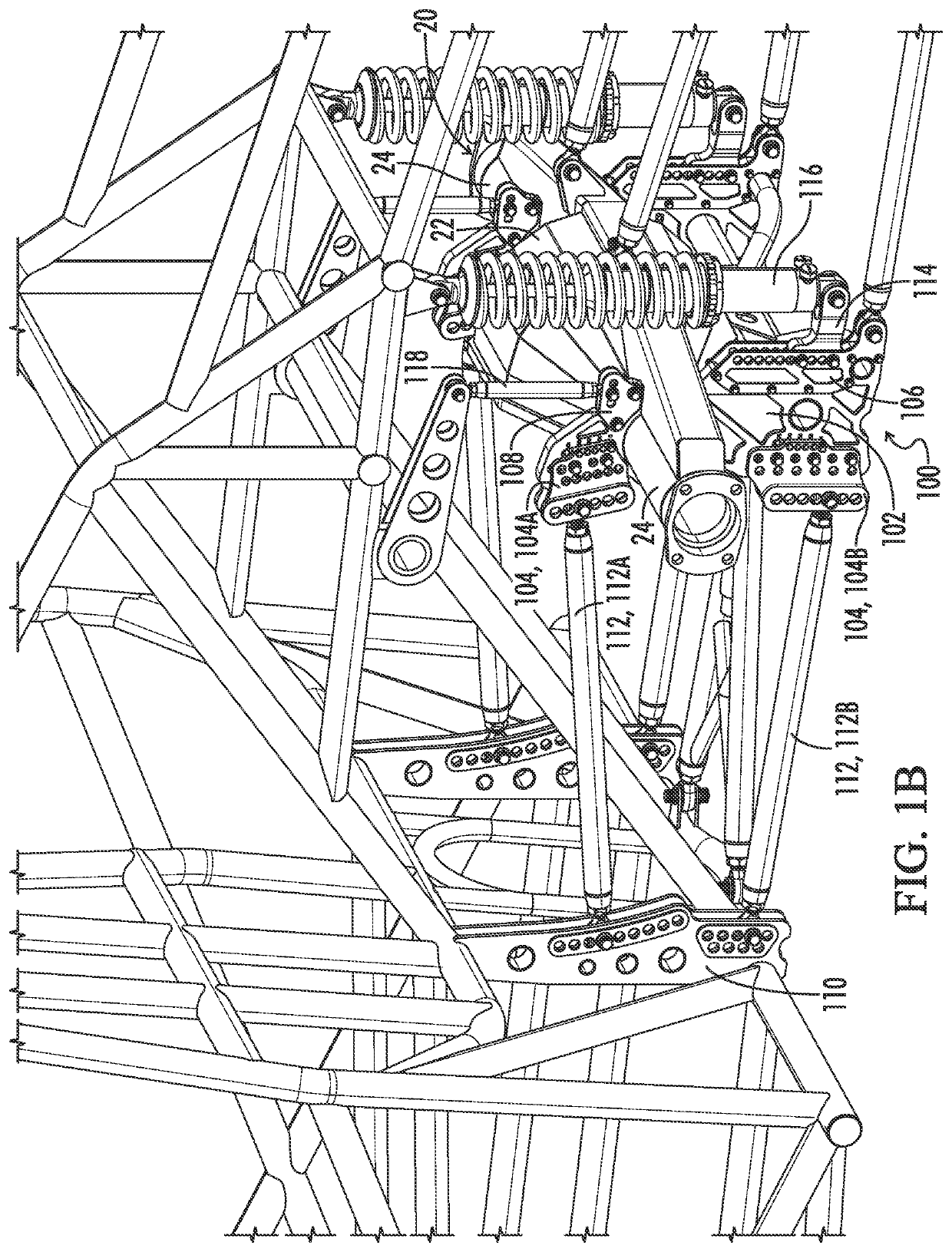 Bracket assembly for a multi-link suspension system