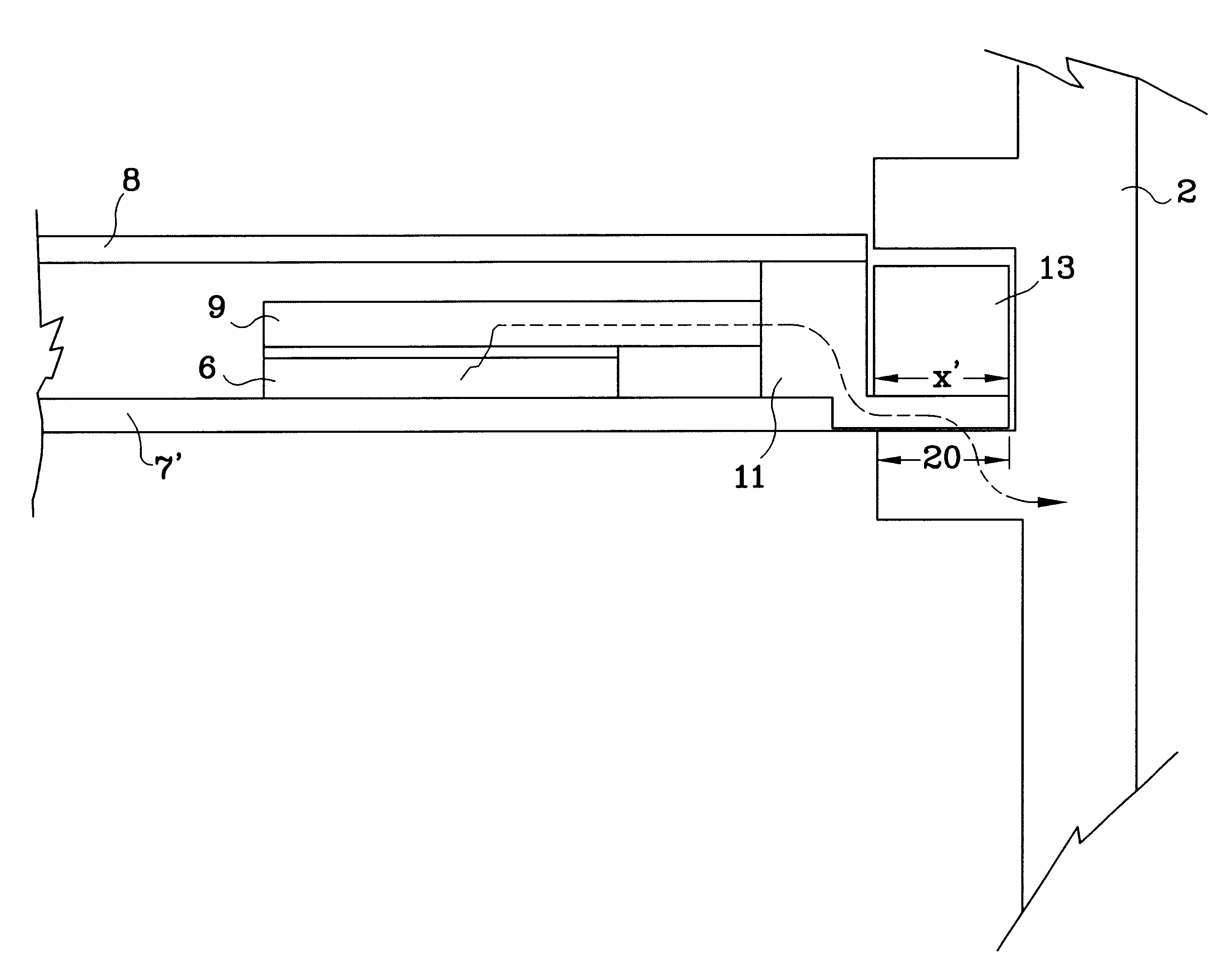 Interchangeable stiffening frame with extended width wedgelock for use in a circuit card module