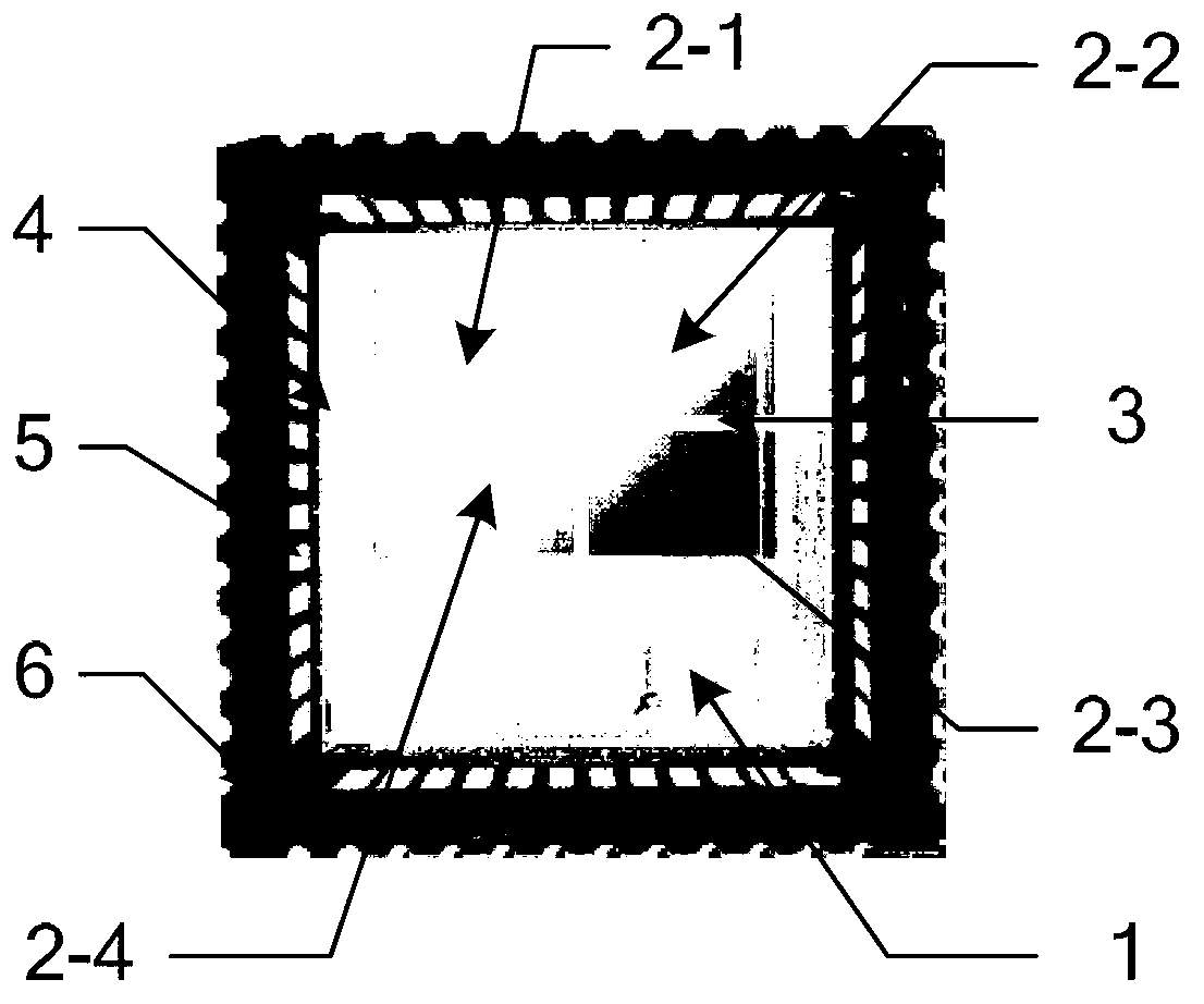 Common image surface imaging method based on CMOS (complementary metal oxide semiconductor) package