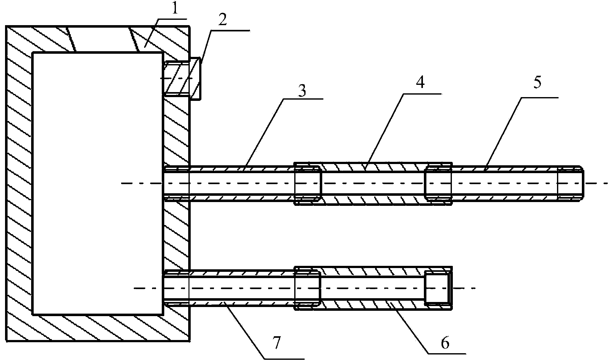 Device with changeable gas injection direction and nozzle number