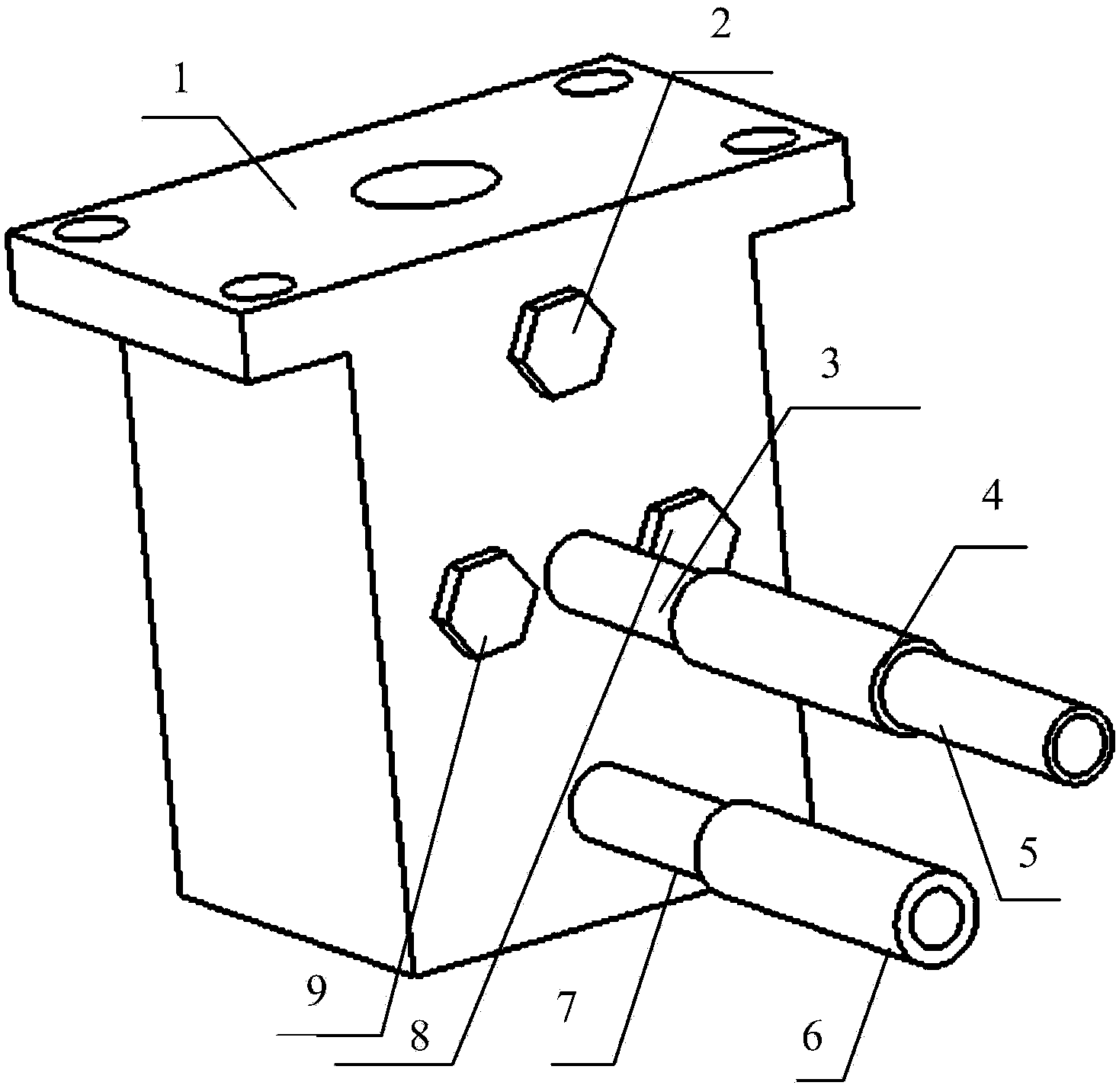 Device with changeable gas injection direction and nozzle number