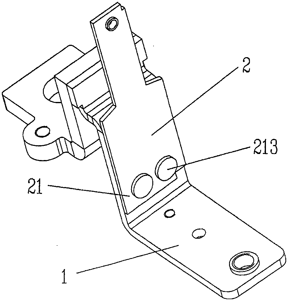 Thermal element structure of circuit breaker trip unit