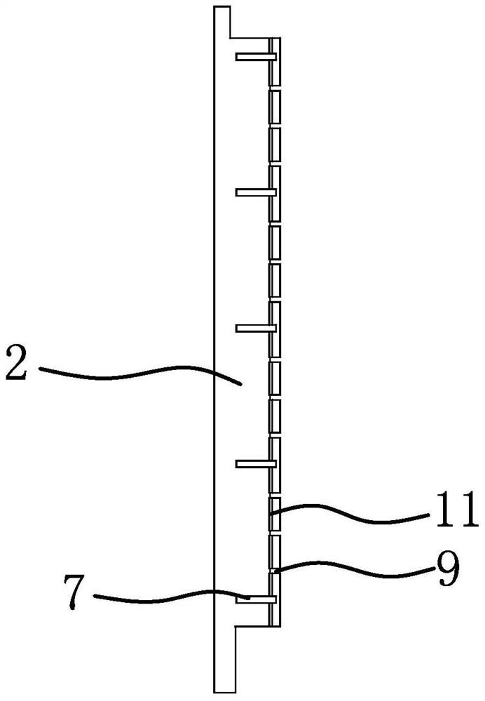 A garment open-end zipper sewing template and its sewing method