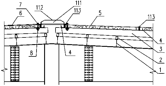 Photovoltaic integrated roof structure and construction method