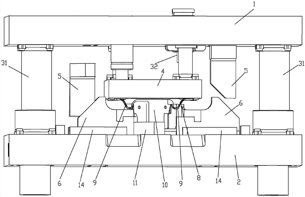 A waste cutting mechanism