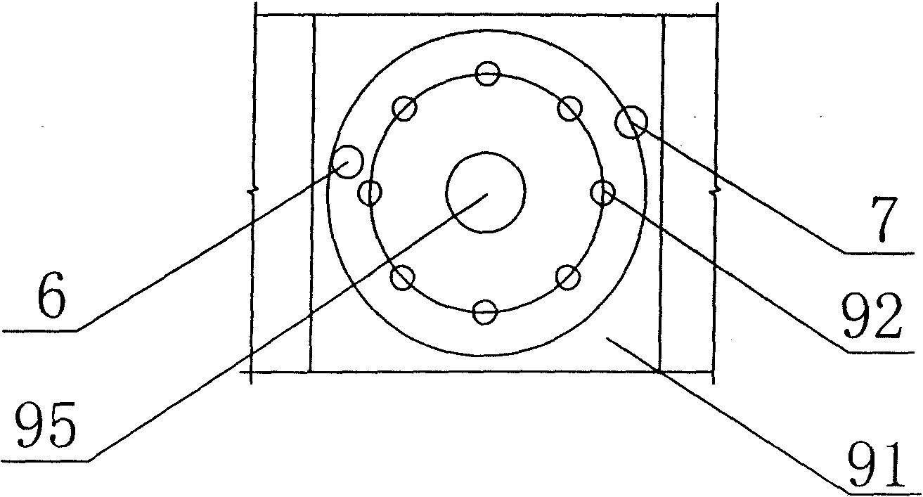 Multi-stage inner circulation anaerobic reactor