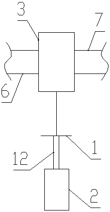 Linkage split water distribution mechanism, pressure equalization water distribution system and water distribution method