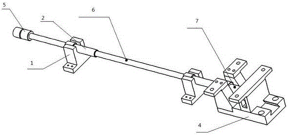 Locating fixture for realizing coaxial assembling of two pipelines
