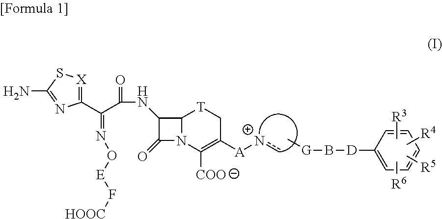 Cephalosporin having catechol group