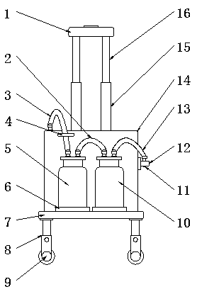 Mechanical vacuum aspiration equipment for obstetrics and gynecology department