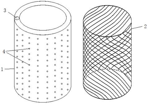 Esophageal stent device with medicine carrying and shaping functions