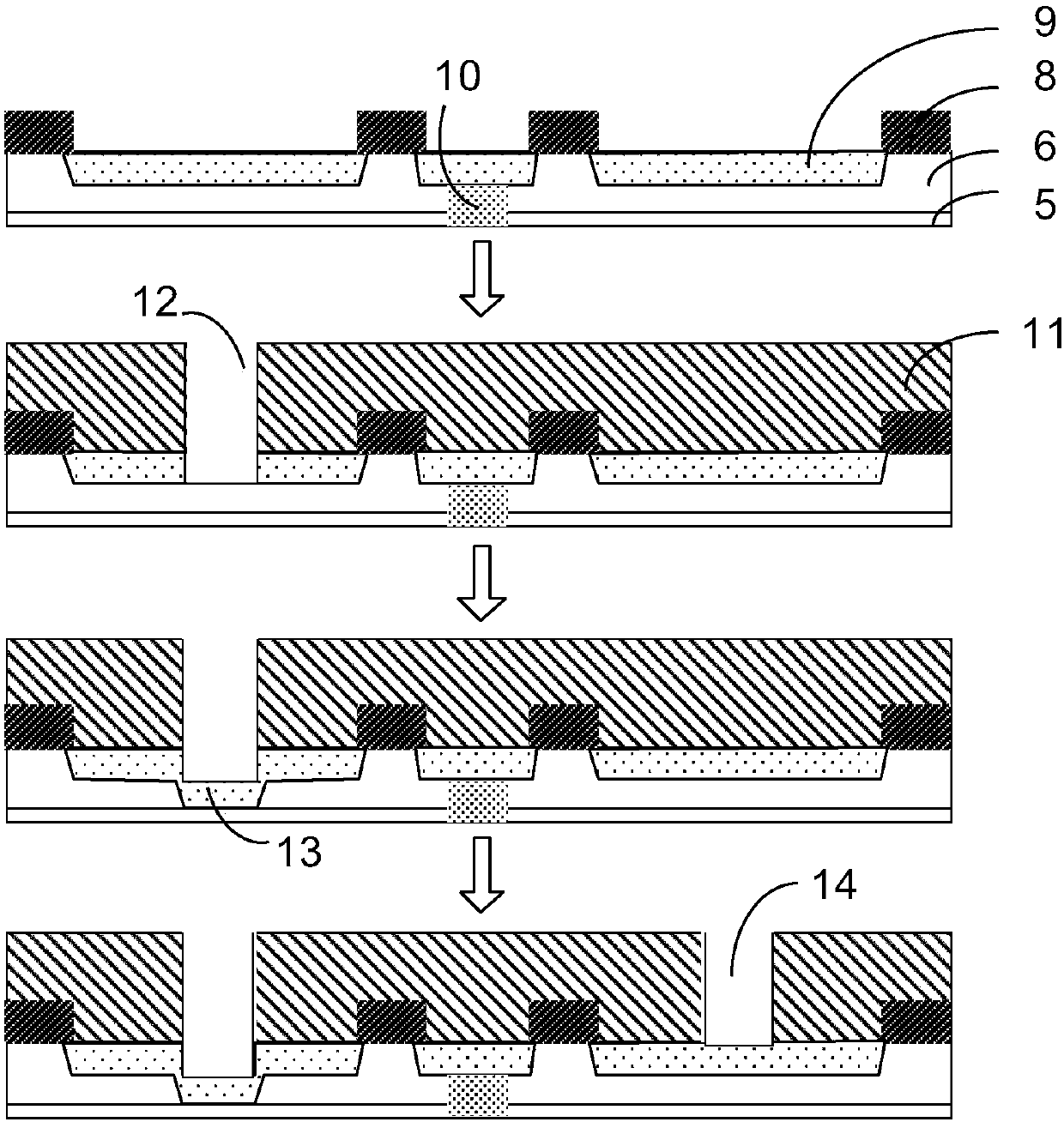 A preparation method of gan E/D integrated device based on secondary oxidation method