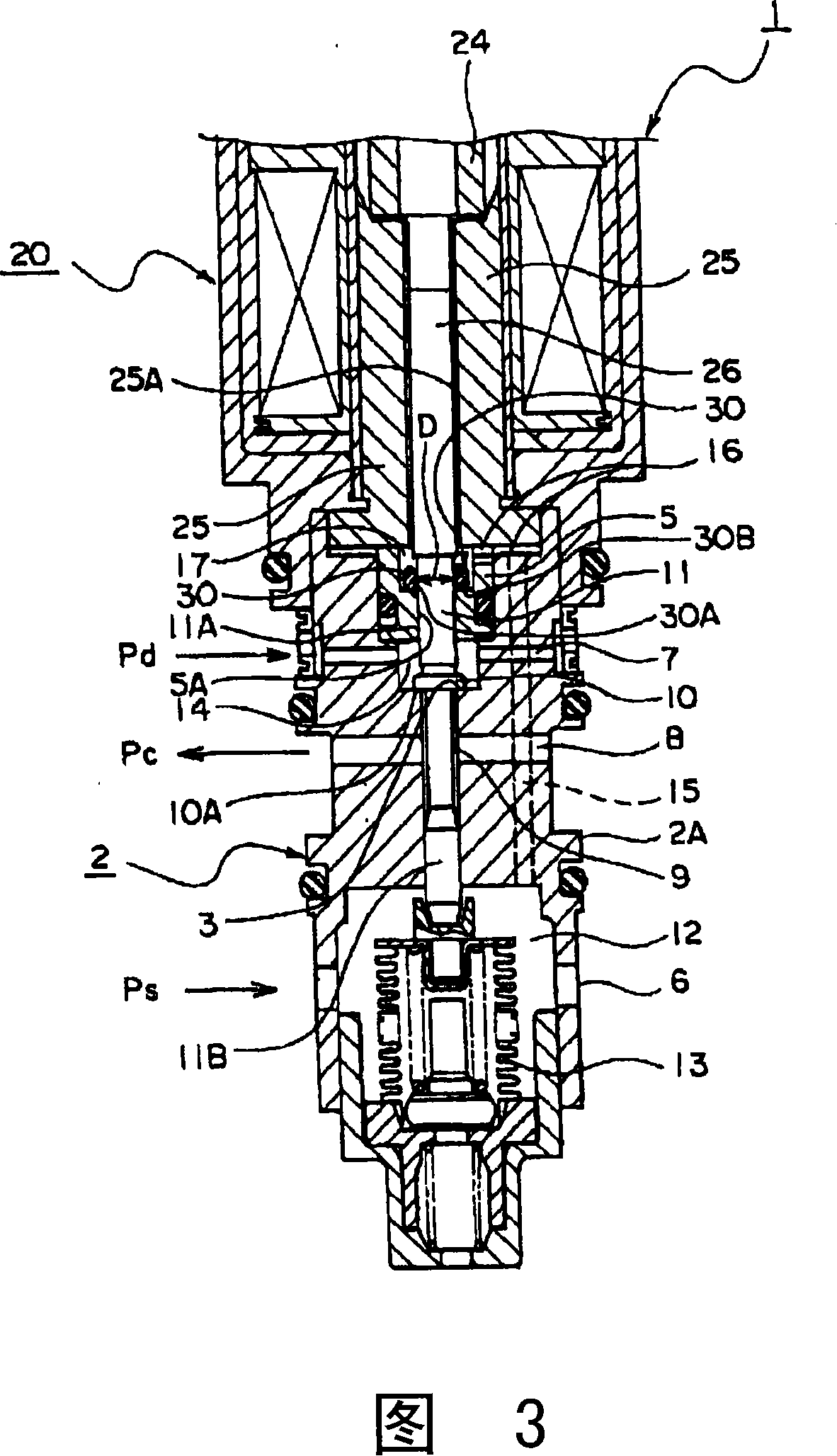 Seal structure and control valve using the same