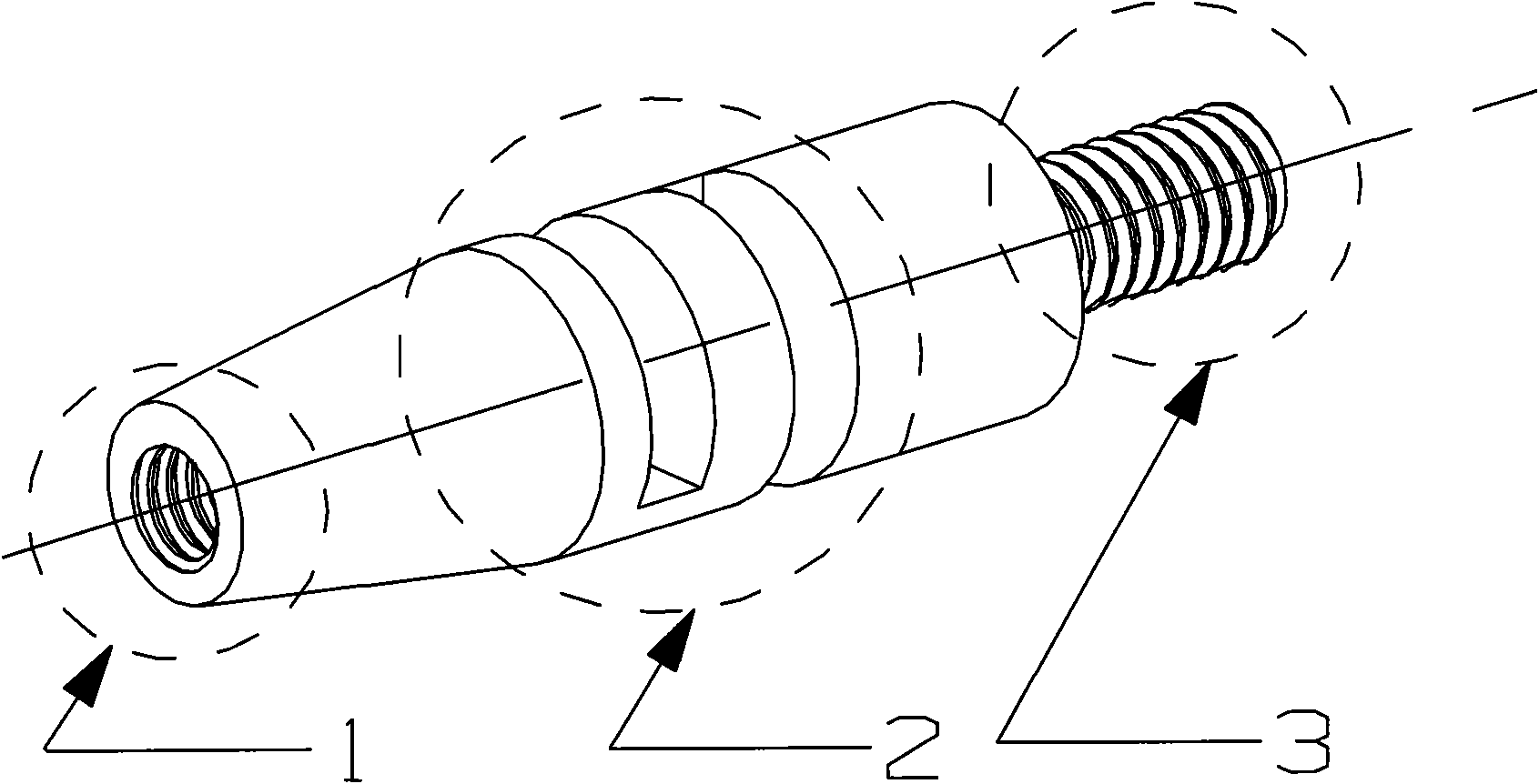 Probe protection structure for machine tool on-line measurement and manufacturing method