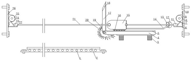 Medical management device for multi-person ward