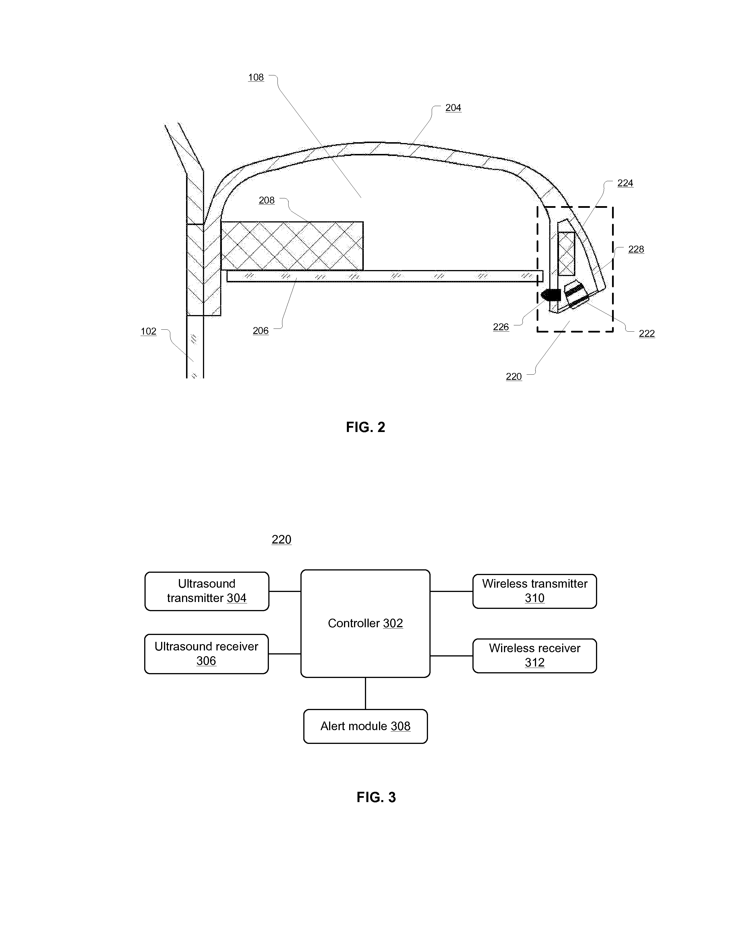 Automobile blind spot detection system and method