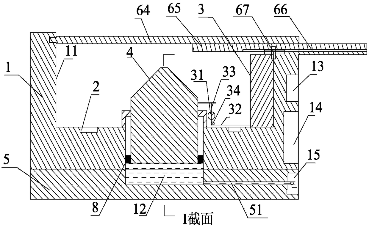 Borehole in-situ test sounding loading device and using method