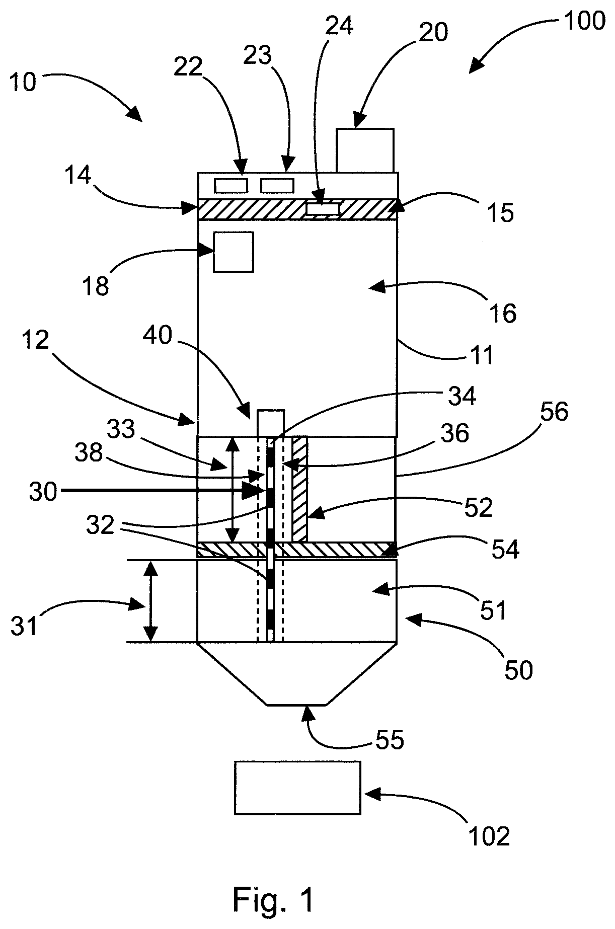 Automatic lubrication system for lubricating an object