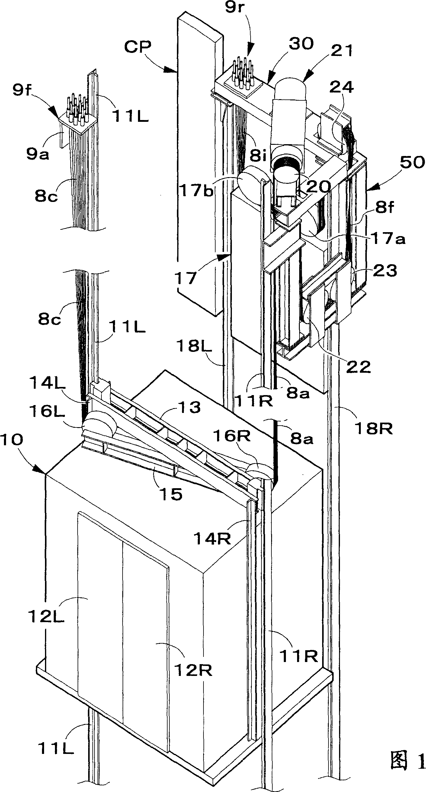 Machine room-less elevator