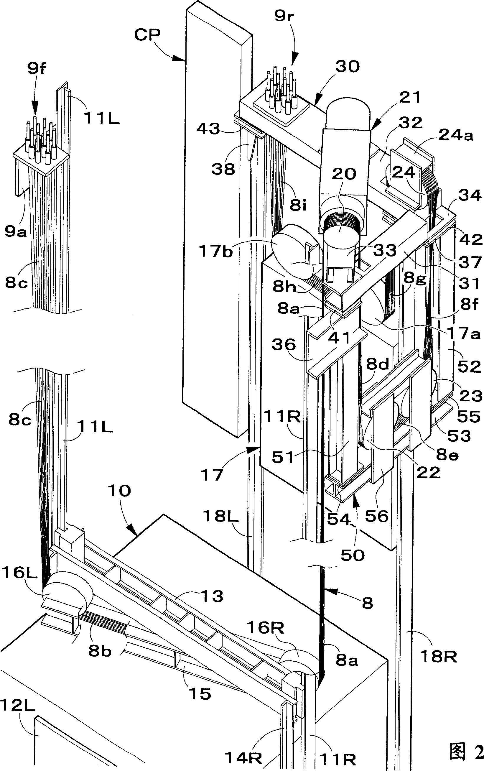 Machine room-less elevator