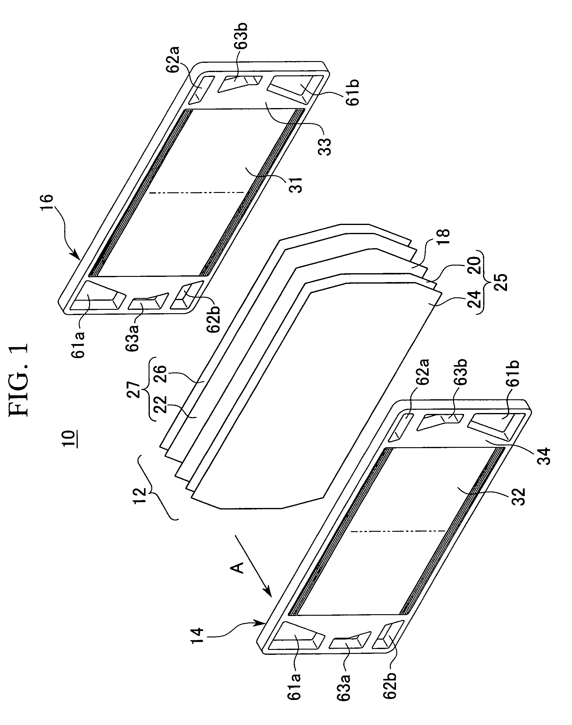 Method for fabricating a seal-integrated separator