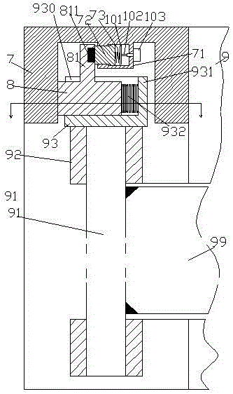 Power distribution cabinet device capable of improving safety