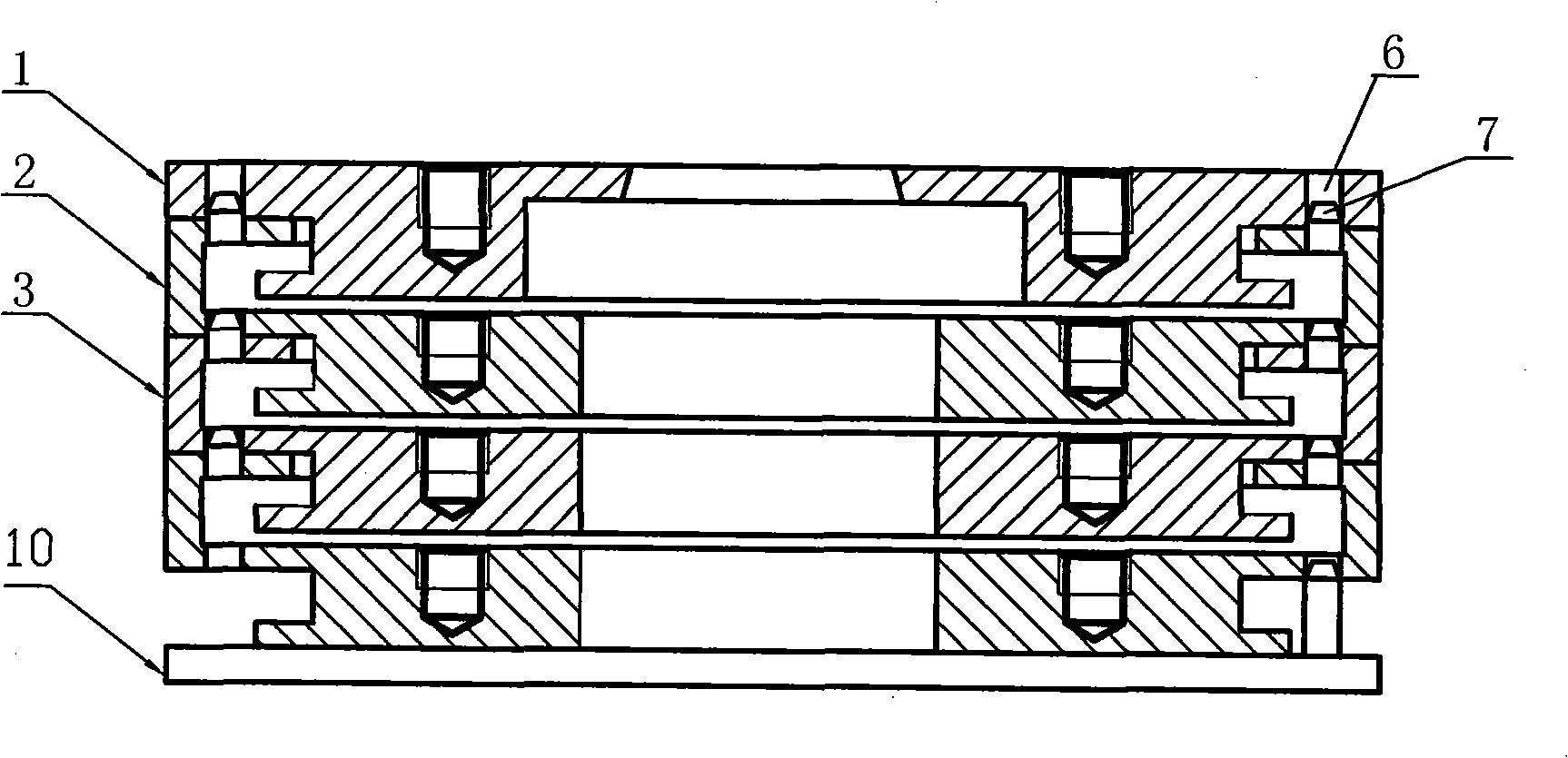 Weights of standard machine loading device