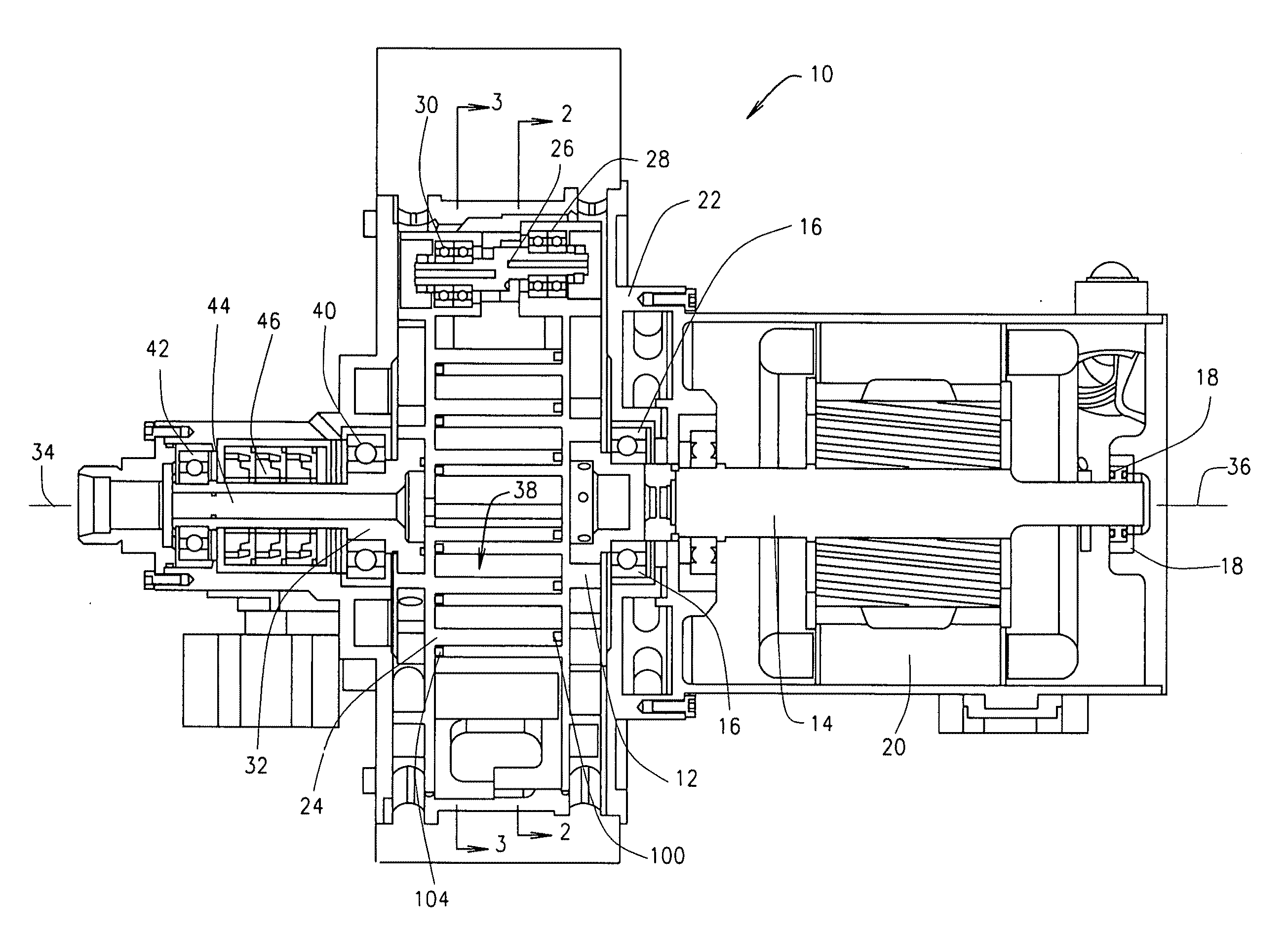 Scroll type device incorporating spinning or co-rotating scrolls