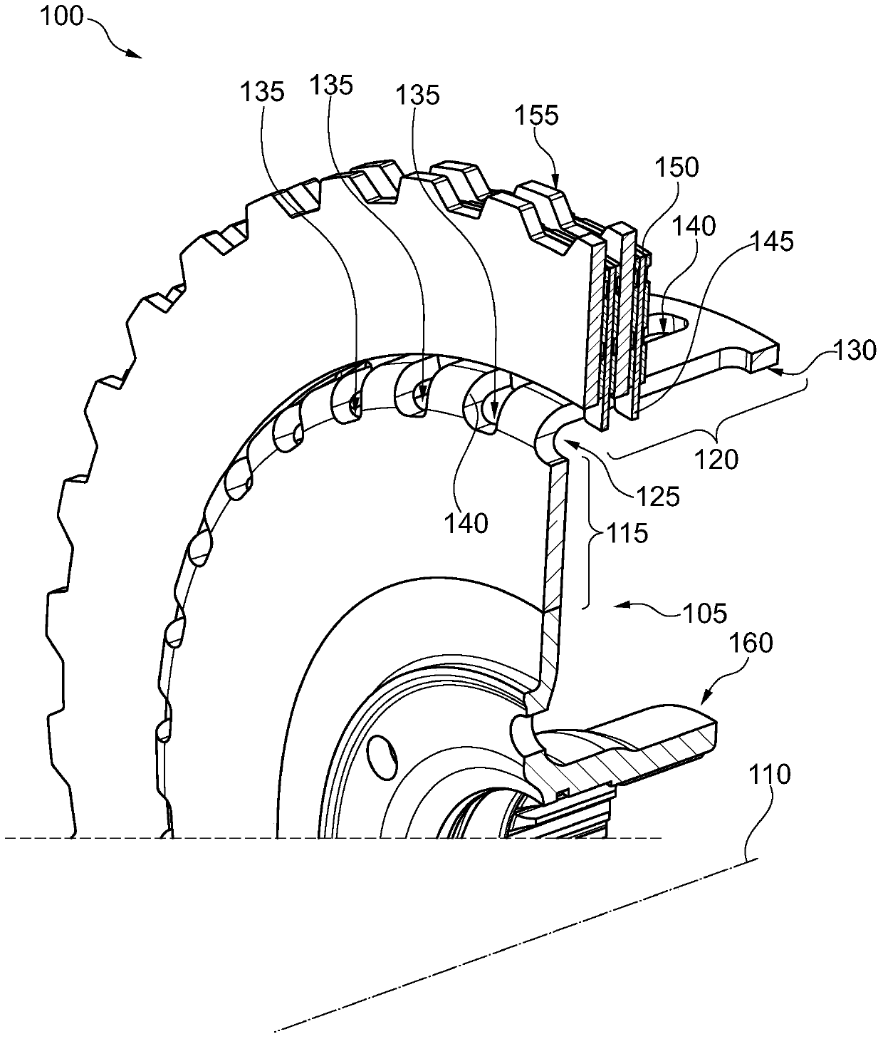 Bracket elements and clutches