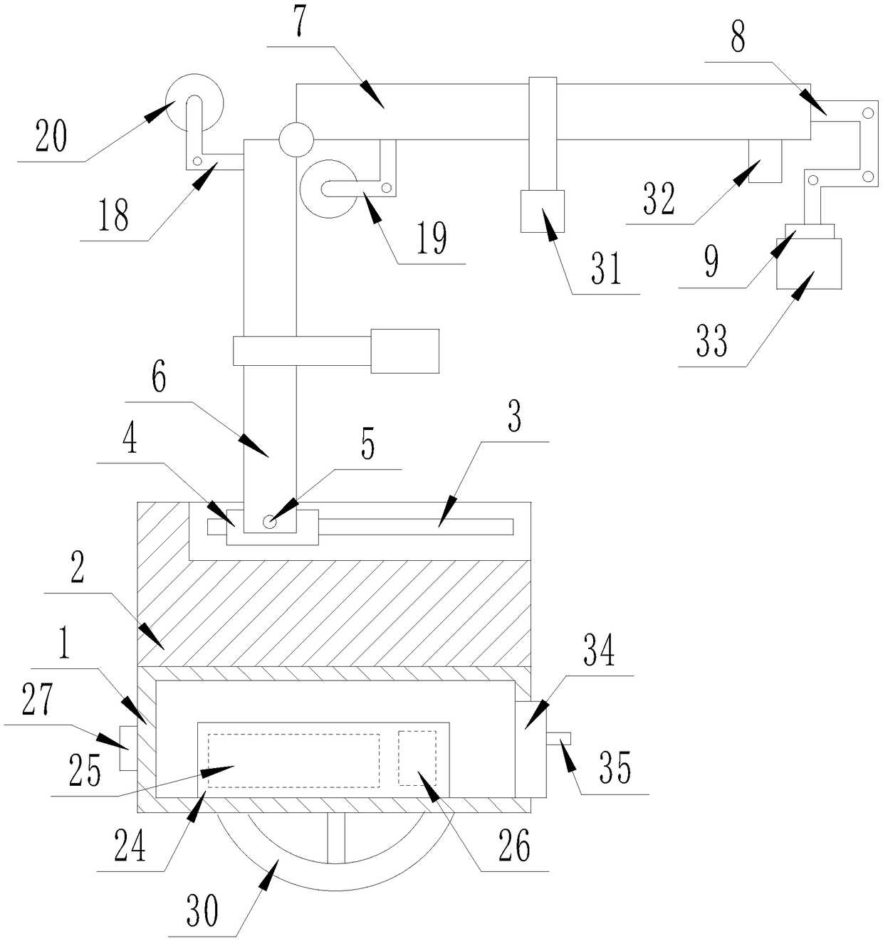 Energy-saving crop grain conveyer