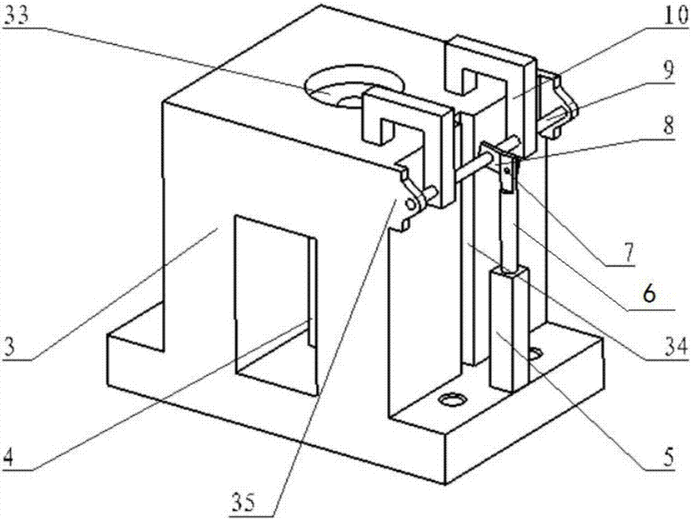 An automatic device and method for forming disc-shaped parts based on laser flexible loading