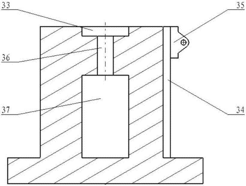 An automatic device and method for forming disc-shaped parts based on laser flexible loading