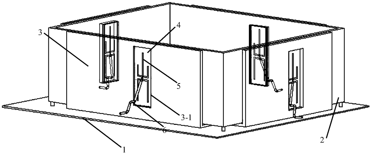 Wifi dual-band antenna array based on metal heat sink