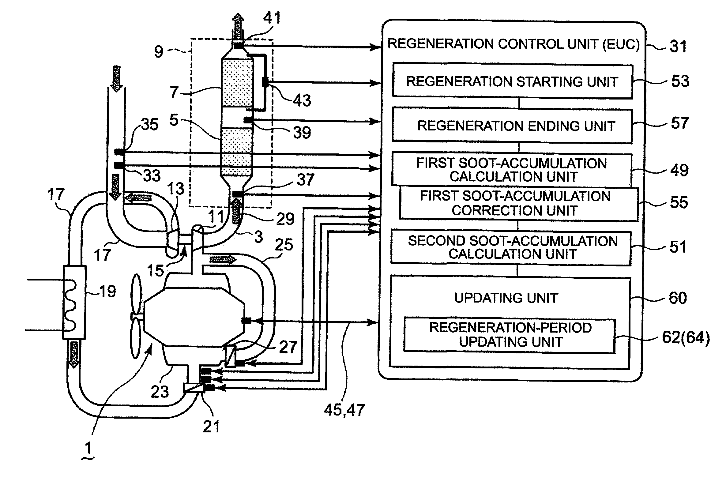 Exhaust gas purification apparatus for engine