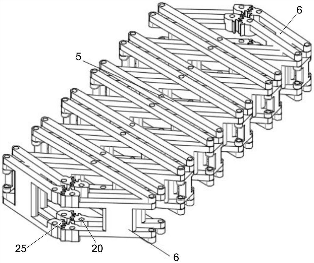 Rod body conveying restraining device