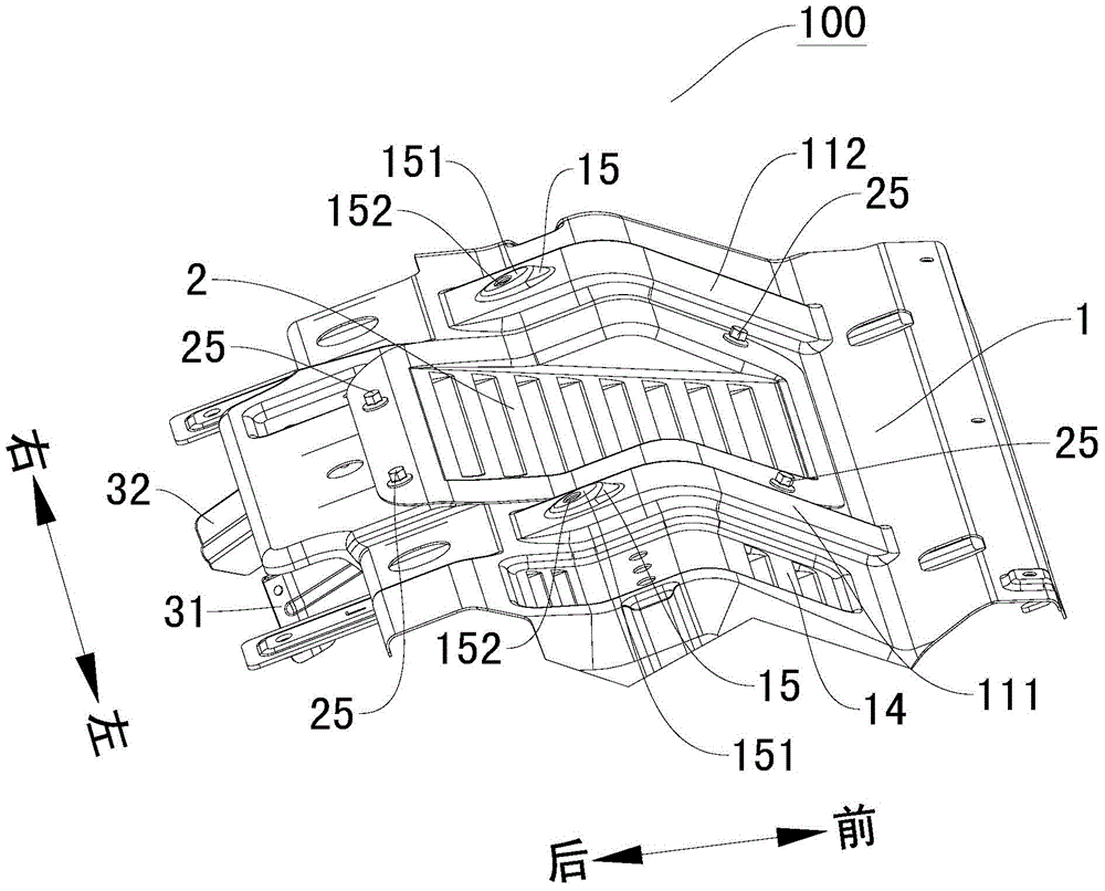 Engine fender assembly for vehicles