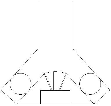 Reusable glass fiber reinforced plastic tank loader and use method thereof