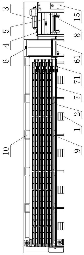 Three-dimensional multi-layer automatic breeding system and breeding method for hermetia illucens