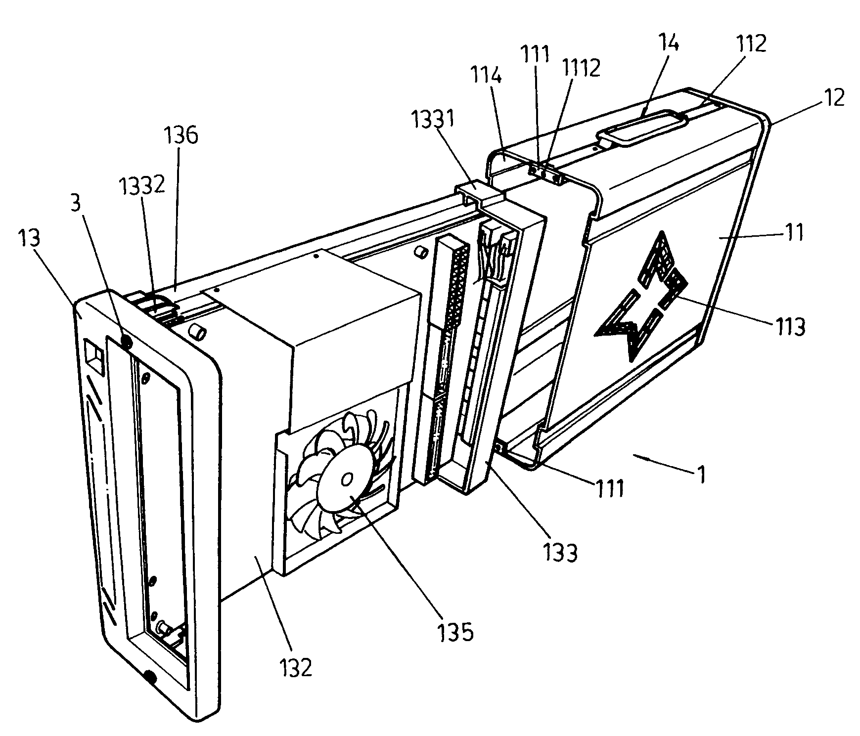 Mini case for computer