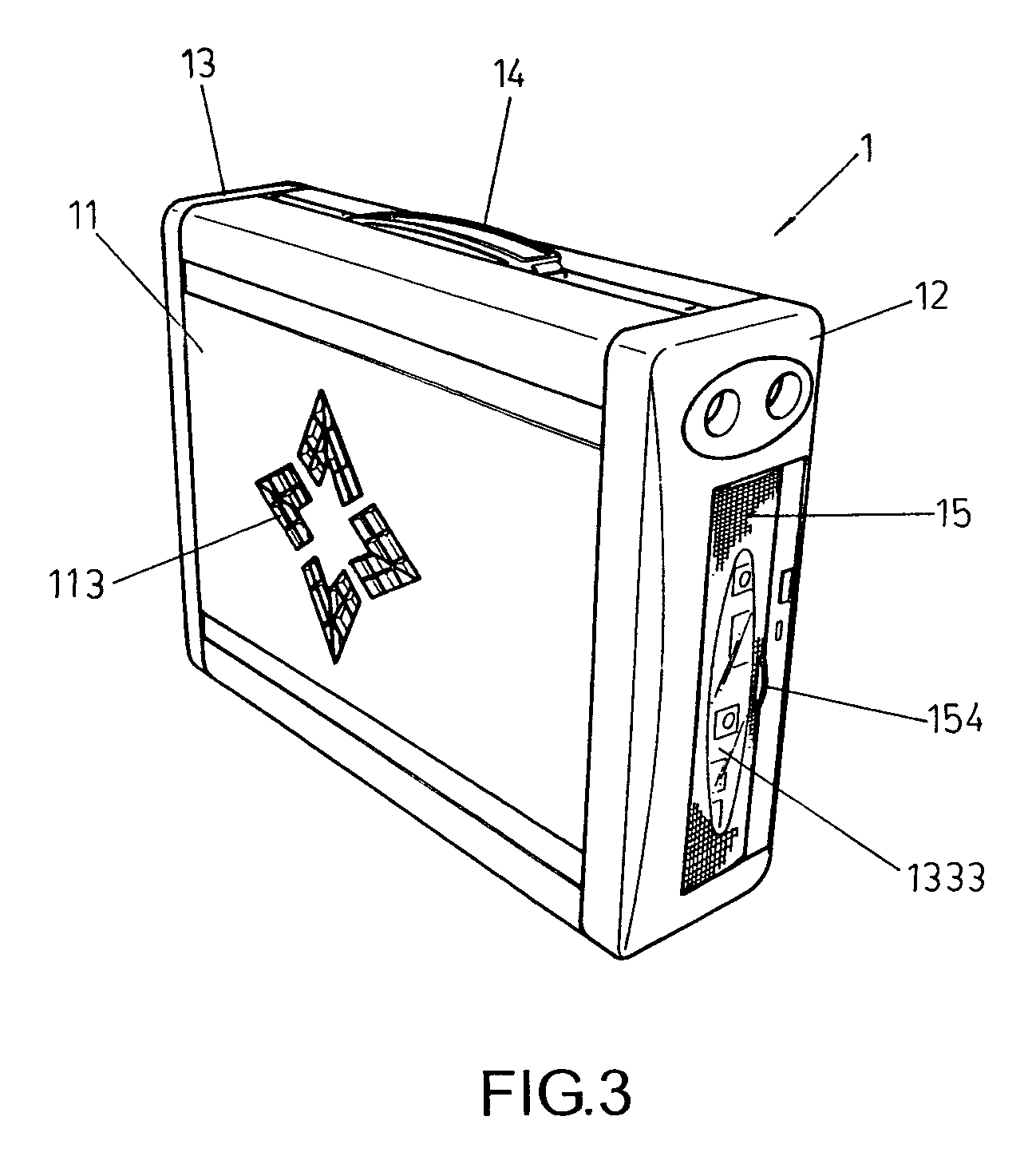 Mini case for computer
