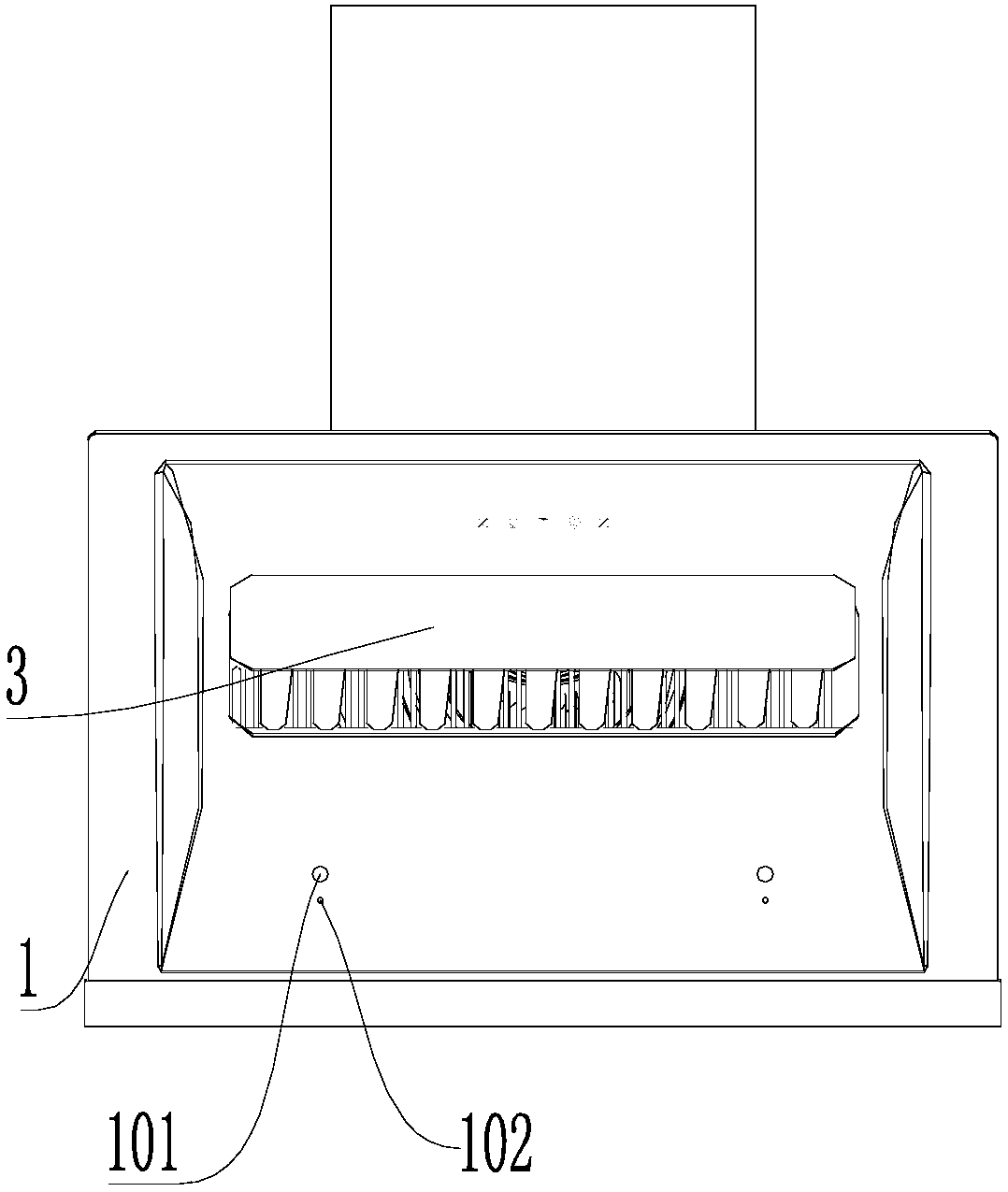 Automatic oil smoke capturing device for range hood