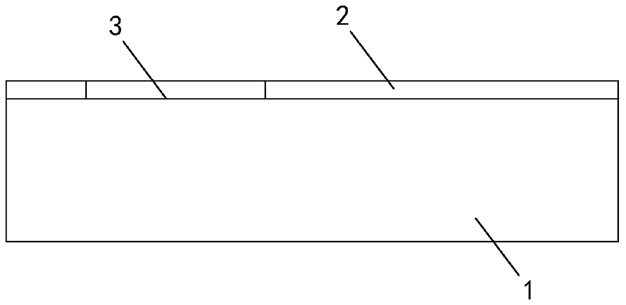 Manufacturing process of diode chip with lateral electrode and shallow trench