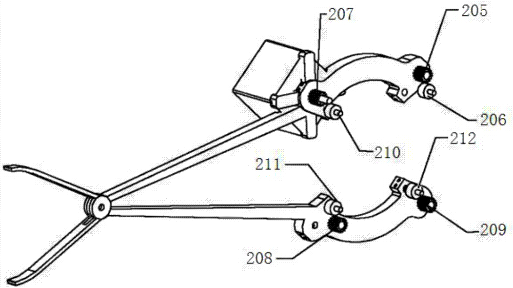 A semi-automatic strapping device