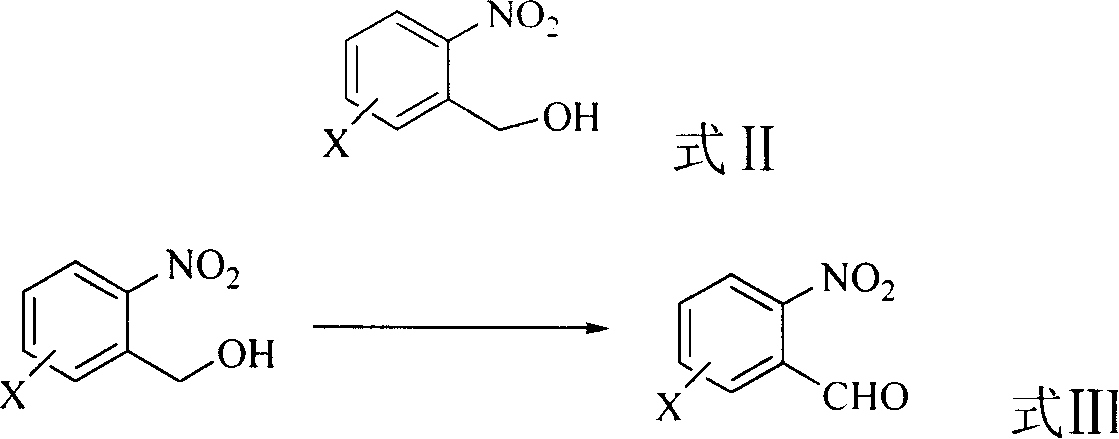 Method for synthesizing o-nitrobenzaldehyde compounds